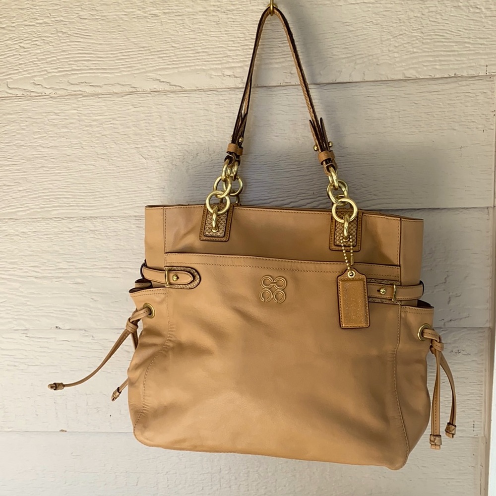 Coach super soft leather bag